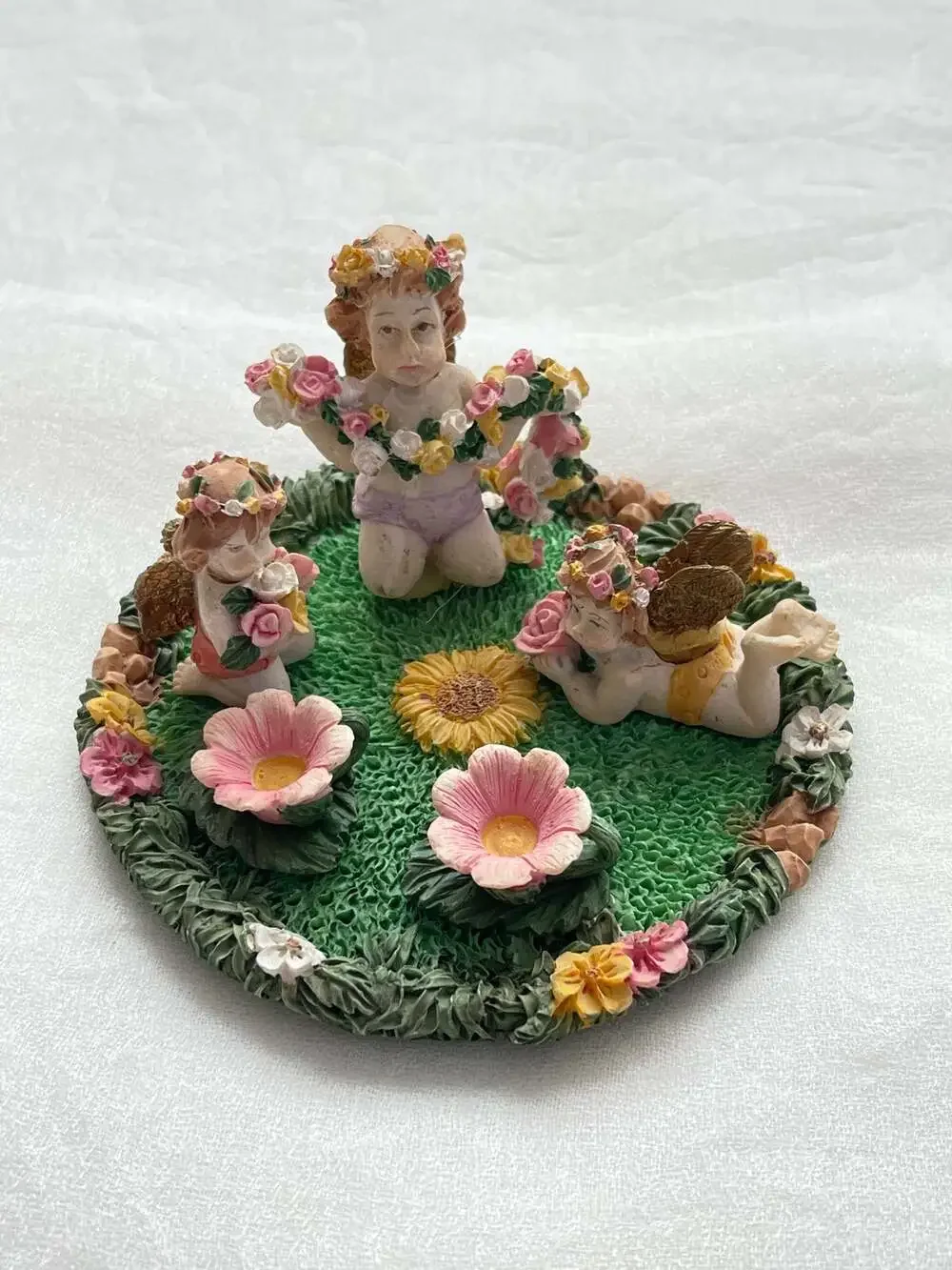 Vintage Angel Swiss Miniature Tea Set , Hard To Find
